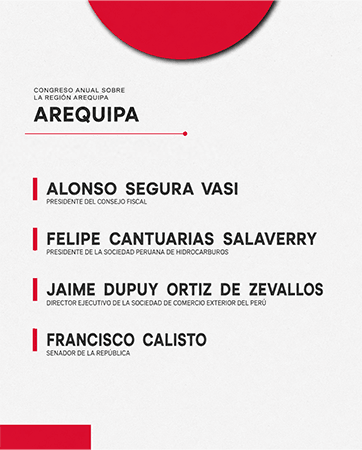 Line up de ponentes
